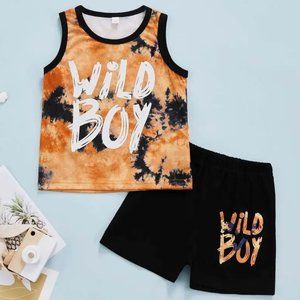 NEW Boy's Wild Boy Tank Top Outfit